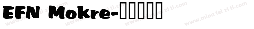 EFN Mokre字体转换